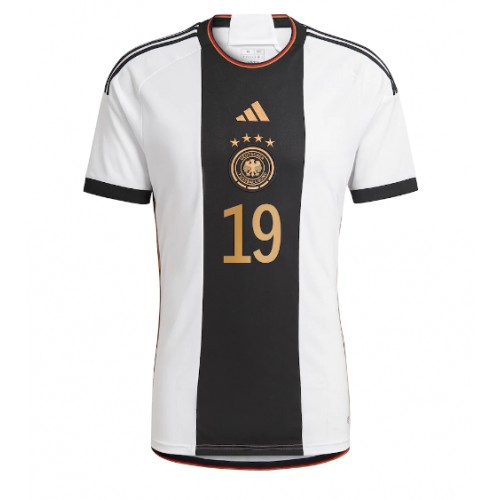 Lacne Muži Futbalové dres Nemecko Leroy Sane #19 MS 2022 Krátky Rukáv - Domáci